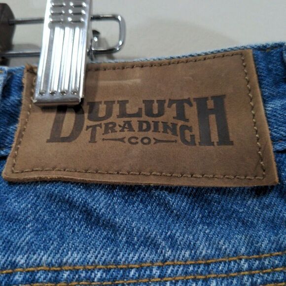 Duluth Trading Co Men's Relaxed Jeans - Blue - Picture 6 of 12